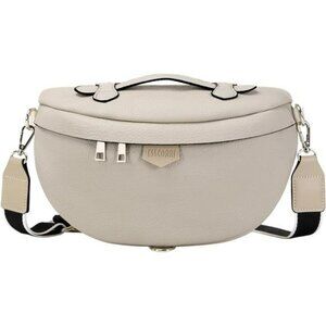 Eslcorri Vegan Leather Crossbody Sling Bag Fanny Pack Shoulder Purse